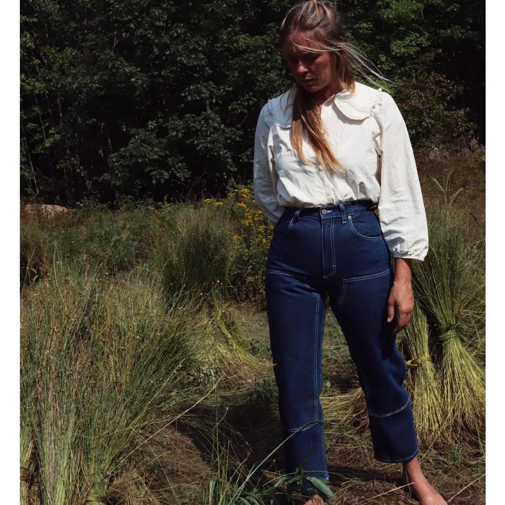 BNWT Rudy Jude classic indigo utility jeans in size 5 with custom 28 inch inseam